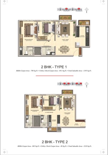 Floor Plan in 3 BHK Apartment at Mittal Elanza, Yelahanka – for Sale
