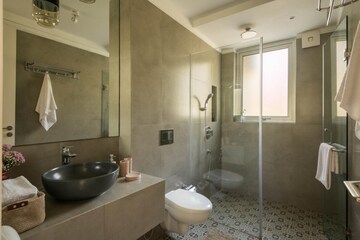 Bathroom in 2 BHK Apartment at Reis Magos – for Sale