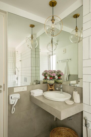 Bathroom in 2 BHK Apartment at Reis Magos – for Sale