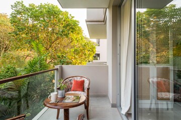 Balcony in 2 BHK Apartment at Reis Magos – for Sale