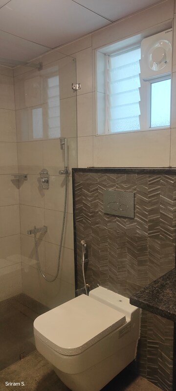 Bathroom in 2 BHK Apartment at Casagrand Boulevard, Hennur Road – for Rent