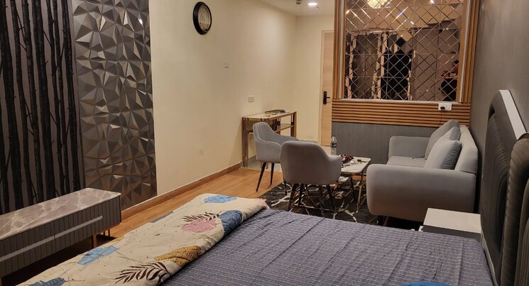 Bedroom, gaur-city-mall Studio 206 Sq.Ft. Apartment In Sector 4 Greater Noida Greater Noida 8956736