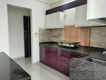 Kitchen in 3 BHK Apartment at Harmony Sky Suites, Ghodbunder Road – for Rent