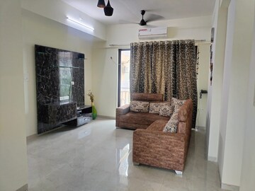 Living Room in 3 BHK Apartment at Harmony Sky Suites, Ghodbunder Road – for Rent