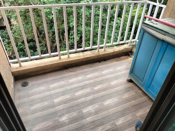 Balcony in 3 BHK Apartment at Harmony Sky Suites, Ghodbunder Road – for Rent