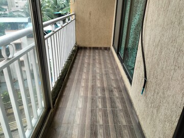 Balcony in 3 BHK Apartment at Harmony Sky Suites, Ghodbunder Road – for Rent