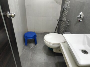 Bathroom in 3 BHK Apartment at Harmony Sky Suites, Ghodbunder Road – for Rent
