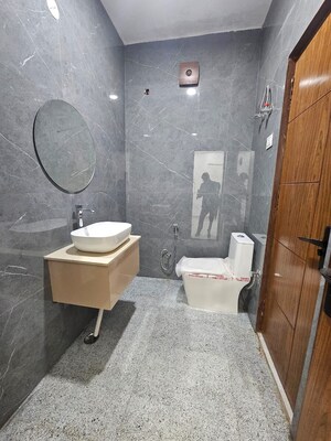 Bathroom in 3 BHK Builder Floor at Chattarpur – for Sale