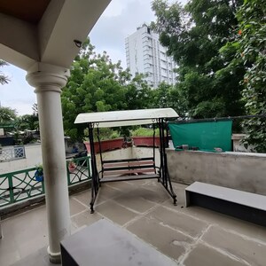Balcony in 4 BHK Villa at Prahlad Nagar – for Sale
