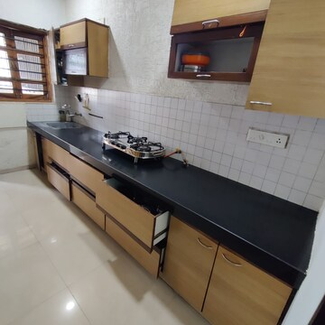 Kitchen in 4 BHK Villa at Prahlad Nagar – for Sale