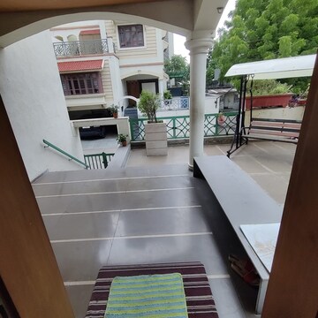 Staircase in 4 BHK Villa at Prahlad Nagar – for Sale