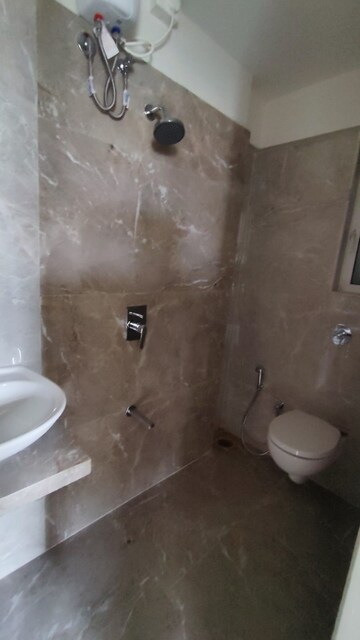Bathroom in 1 BHK Apartment at Chandiwala Pearl Regency, Sai Baba Wadi – for Rent