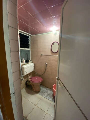 Bathroom in 1 BHK Apartment at Lok Gaurav Society, Vikhroli West – for Rent