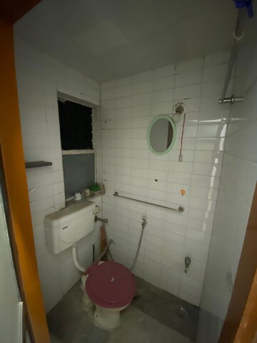 Bathroom in 1 BHK Apartment at Lok Gaurav Society, Vikhroli West – for Rent
