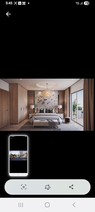 Bedroom in 3.5 BHK Apartment at Prestige Somerville, Whitefield – for Sale