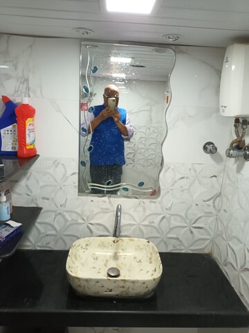 Bathroom in 3 BHK Apartment at Hiral Greens, Mira Road – for Sale