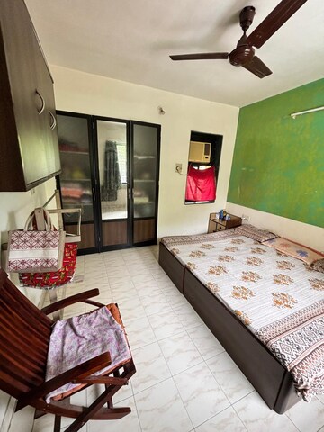 Master Bedroom in 2 BHK Apartment at Swaraj Accolade Chs, Louis Wadi – for Rent