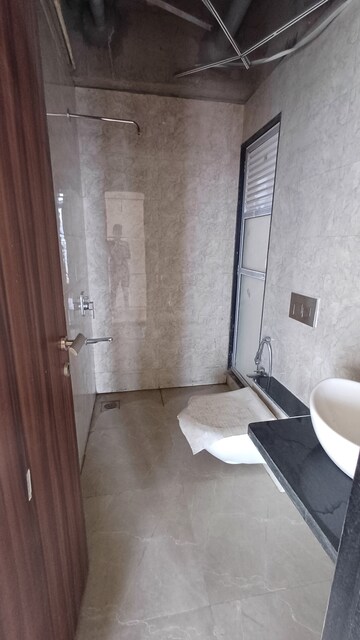 Attached Bathroom in 2 BHK Apartment at Rajshree Dham CHS, Uthalsar – for Rent
