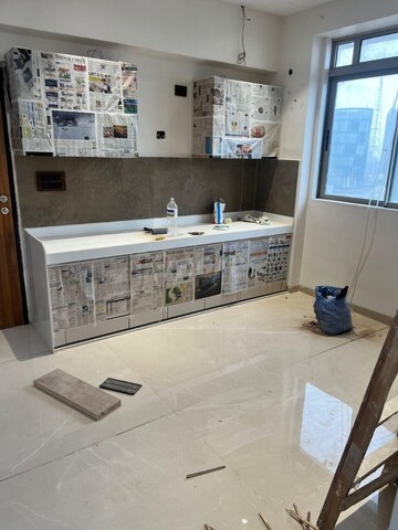 Living Room in 3 BHK Apartment at Rohan Lifescapes Aquino, Prabhadevi – for Rent