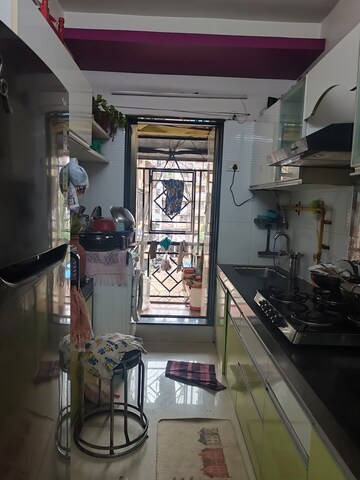 Kitchen in 1 BHK Apartment at Vrindavan Height, Nalasopara East – for Sale
