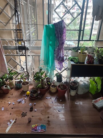 Balcony in 1 BHK Apartment at Vrindavan Height, Nalasopara East – for Sale