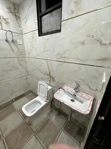Bathroom in 2 BHK Builder Floor at Mahavir Enclave 1 – for Sale