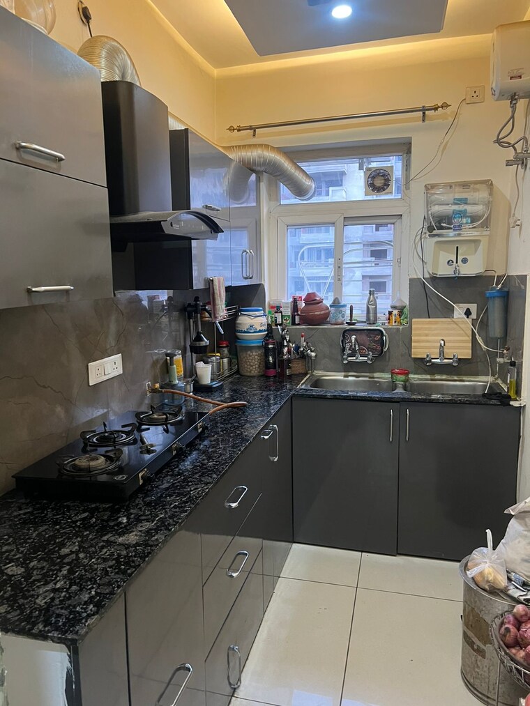 Kitchen, dhakoli 3 Bedroom 1200 Sq.Ft. Builder Floor In Dhakoli Zirakpur 8956991