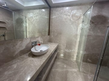 Bathroom in 3 BHK Apartment at Indiabulls Blu, Worli – for Rent