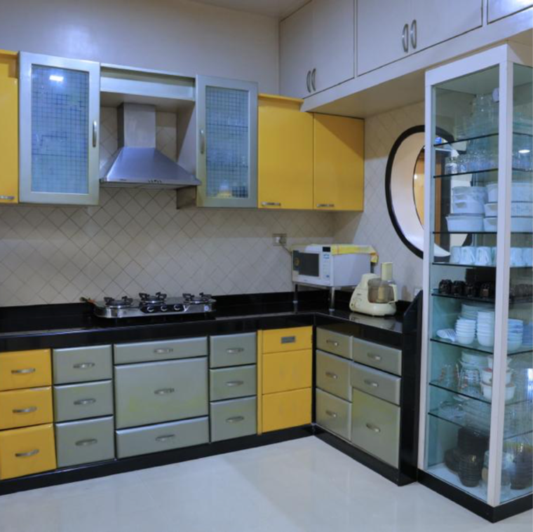 Kitchen, cbd belapur sector 8 5 Bedroom 2000 Sq.Ft. Independent House In Cbd Belapur Sector 8 Navi Mumbai 8957056