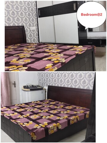 Bedroom in 3 BHK Builder Floor at Dhakoli – for Rent