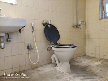 Bathroom in 2 BHK Apartment at Sunset 1 Co Operative Housing Society Ltd, Powai – for Rent