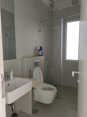 Bathroom in 3 BHK Apartment at Indiabulls Sky Forest, Lower Parel – for Rent