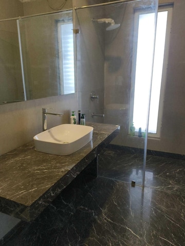Bathroom in 3 BHK Apartment at Indiabulls Sky Forest, Lower Parel – for Rent