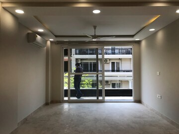 Living Room in 4 BHK Builder Floor at Kailash Hills – for Rent