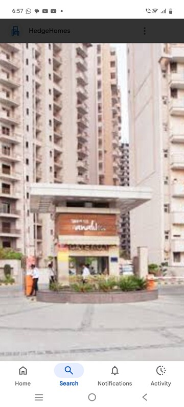 3 BHK Apartment For Rent in Sunworld Vanalika, Sector 107
