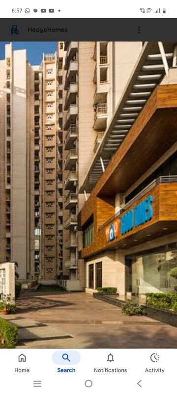 3 BHK Apartment – Exterior View View at Sunworld Vanalika, Sector 107 - for Rent