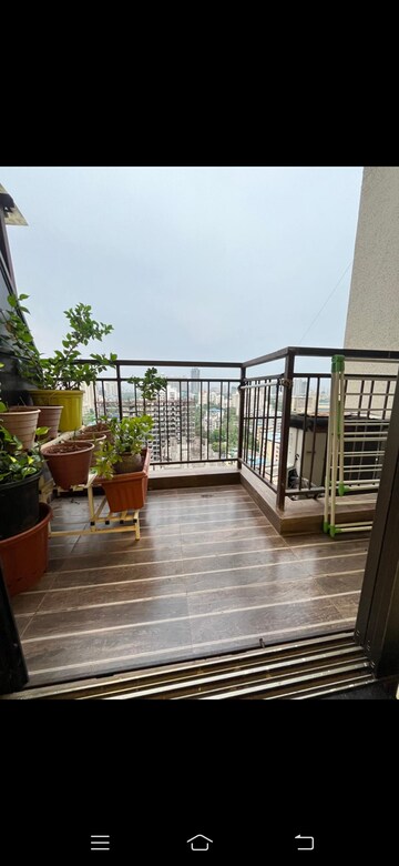 Balcony in 2 BHK Apartment at Dev Ashoka Apartment, Vartak Nagar – for Rent