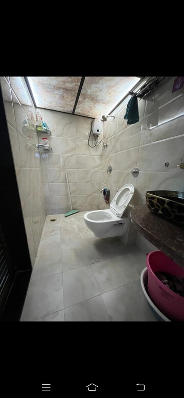 Bathroom in 2 BHK Apartment at Dev Ashoka Apartment, Vartak Nagar – for Rent
