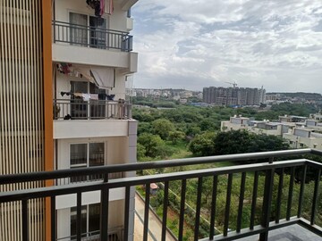 Balcony in 3 BHK Apartment at Hallmark Skyrena, Narsingi – for Rent
