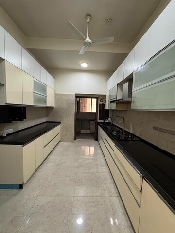 Kitchen in 3 BHK Apartment at Lokhandwala Zahra, Worli – for Rent