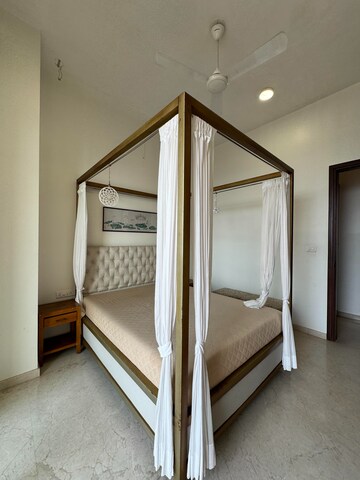 Building Lobby in 3 BHK Apartment at Lokhandwala Zahra, Worli – for Rent