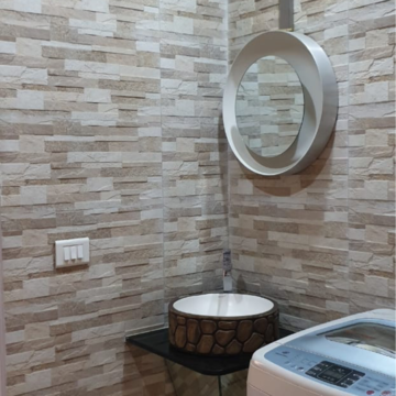 Bathroom in 3 BHK Apartment at Royal Imperio, Chinchwad – for Rent