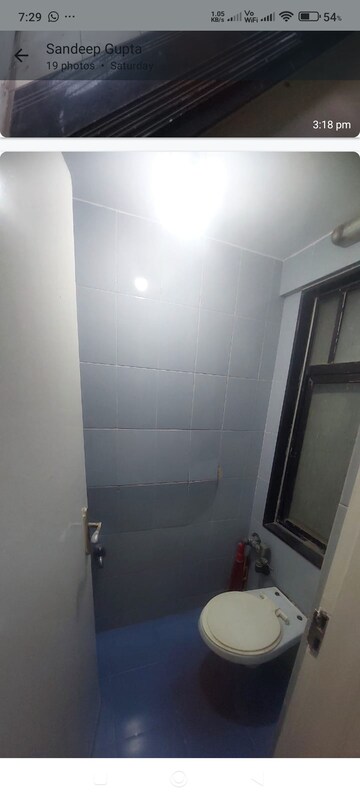 Bathroom in 3 BHK Apartment at Goyal Lakshchandi Heights, Goregaon East – for Rent