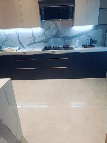 Kitchen in 3 BHK Apartment at Lodha World View, Worli – for Rent