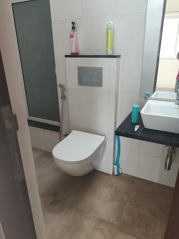 Bathroom in 1 BHK Apartment at Omkar Signet, Malad East – for Sale
