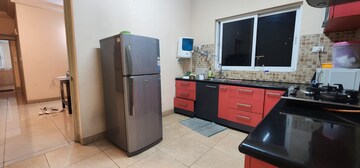 Kitchen in 2.5 BHK Apartment at Godrej Woodsman Estate, Hebbal – for Rent