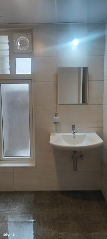 Bathroom in 2 BHK Apartment at Casagrand Boulevard, Hennur Road – for Rent