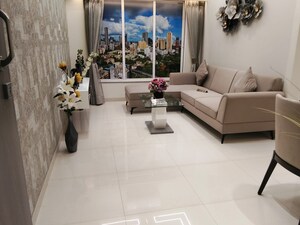 Living Room in 1 BHK Apartment at Sethia Kalpavruksh Heights, Kandivali West – for Sale