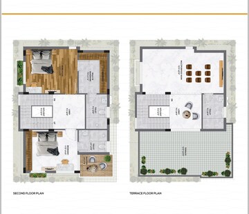 Floor Plan in 3 BHK Villa at Chikkajala – for Sale