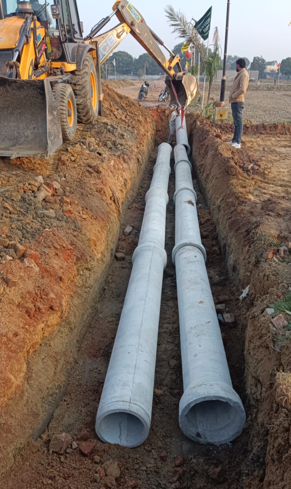 Plot For Sale in Gated Township Bank Loan 